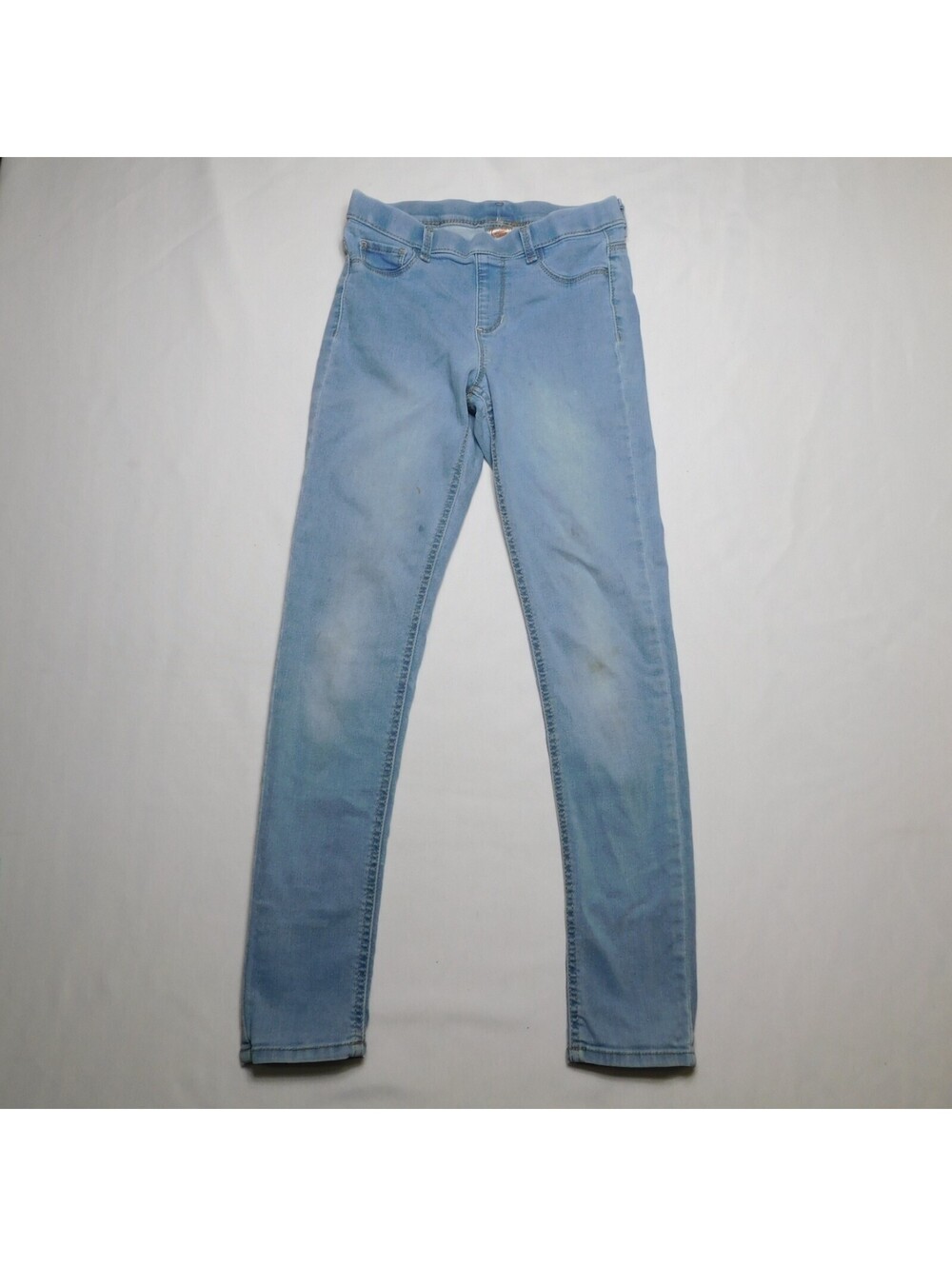 Wonder Nation Girls Jegging Jeans Size 10 12 Large L Light Wash Pull On Stretch